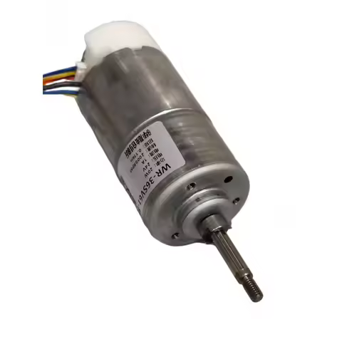 1PCS BLDC DC Brushless Servo Motor 10W 24-48V 2000-4000rpm 3-Phase With Hall Sensor & 1000CPR ABZ En