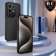 CASE MAGNETIC CARBON FIBER TEXTURE FOR REALME C75 C75X C71 C63 C61 C53 C51 C51S C35 C20 C11 C1 9i 2 