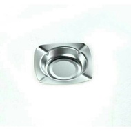 Rectangular Stainless Steel Cigar Ashtray Cigar Clip