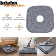 HSHELAN 1pc Cleaning Mop Cloth Replacement, 360 Rotating Washable Self Wash Spin Mop,  Dust Household MopHead Cleaning Pad for M16 Mop
