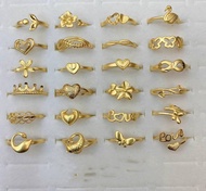 10k Nontarnish Classic Gold Rings