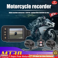 [Vodool Official Mall]มอเตอร์ไซค์ DVR HD 1080P IP65 กันน้ำเครื่องบันทึกการขับขี่รถมอเตอร์