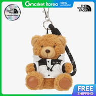 The North Face | The North Face Official Na5As54C Mountain Bear Keyring Wht
