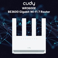 Cudy WR3600E - BE3600 Gigabit Wi-Fi 7 Router
