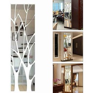 Diy WALL STICKER Mirror Tree WALLPAPER Decoration WALL STICKER 100X28 Classy Quality