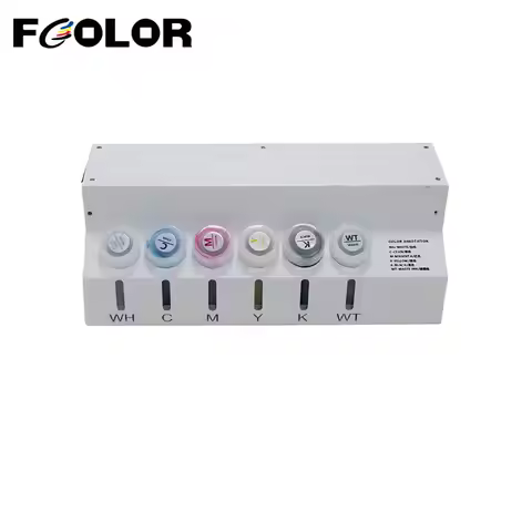 Fcolor New DTF CISS For Epson ET8550 DTF Printer Continuous Ink Supply System
