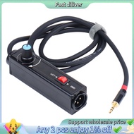 Stereo Ground Loop Isolator 3.5mm to XLR Audio Isolator Audio Noise Isolator Noise Suppressor Isolat