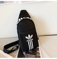 ADIDASกระเป๋าคาดอก กระเป๋าแฟชั่นเกาหลี สะพายหลัง