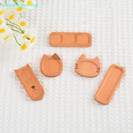 SWEETBABE Toy House Mini Wooden Tray Dollhouse Scene Decoration Accessories Toy House Kitchen Access
