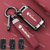 Alloy Car Remote Key Case Cover Shell Fit for Suzuki XL7 Ertiga Swift Key Case Suzuki Accessories