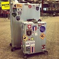 Nwe ! Influencer rimowa Luggage Suitcase Sticker Skateboard Case Guitar Case Sticker Street Wear Retro Waterproof Sticker