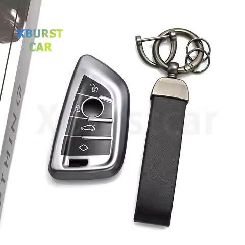 Gun Grey TPU For BMW F34 F15 F40 G20 G02 G05 G31 G23 IX3 X1 X3 X4 X5 X6 Series 1 2 3 5 7 Remote Car 