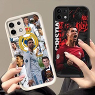 HK-57 FC Ronaldo Shockproof Casing for Black and White Silicone Infinix Note Zero 40Pro Infi 40S 30 