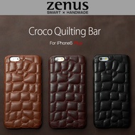 iPhone 6s Plus / iPhone 6 Plus 用 ケース ゼヌス Zenus Croco Quilting Bar for iPhone 6s Plus / iPhone 6 Plus