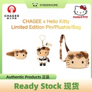 [100% Authentic] CHAGEE x Hello Kitty Pin / Plushie / Bag Limited Edition