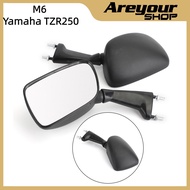 Rearview Side Mirrors M6 for Yamaha TZM150 TZR250 3XV V2 1990-1995 Rear view Mirror Left & Right
