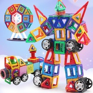 Transformable Magnetic Building Blocks Early Learning Building Toys For Children 3D Educational I6T9