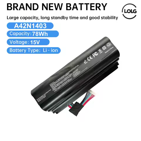 A42N1403 Battery for ASUS ROG G751JL 17.3" G751 G751JY G751JT G751JM GFX71JY G751JL-WH71 G751JL-DS71