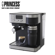 PRINCESS 荷蘭公主 典藏半自動義/美式咖啡機-249409 贈 不鏽鋼咖啡磨豆機(221041)