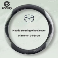 Mazda steering wheel cover mazda2 mazda3 mazda6 cx3 cx30 cx5 cx8 cx9 fashion steering wheel cover ca