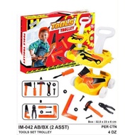 Carpentry toys, boys' toys, tools set, car toys, carpentry tools set, push car