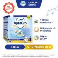 AptaGro Growing Up Formula Step 4 (1.8kg)  expired 07/2024