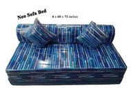 Uratex Sofa bed Neo ( Fabric )dual function sofa at daytime and sleeping space at night time for men women and kids