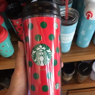 Starbucks Holiday Season 2019 Polkadot Tumbler