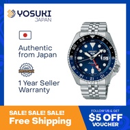 SEIKO SSK003K1 SSK003K Automatic 5 Sports Sports Style GMT Date Blue Silver Stainless  Wrist Watch For Men from YOSUKI JAPAN BESTSELLER PICKSEIKO / SSK003K (  SSK003K  S SSK0 SSK00 )