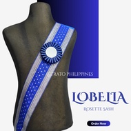Rosette Sash - UP Sablay inspired for Graduation and Corporate Events
