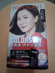 可換物   REVLON 露華濃 ColorStay 4號 深啡色染髮