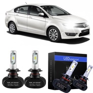 1 Pair LED Car Headlight 8000LM Auto LED Headlight h7 for Proton Preve YEAR 2012-PRESENT