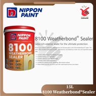 15L Nippon Paint 8100 Weatherbond Sealer Exterior Wall Sealer /cat