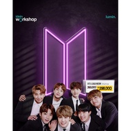 Neon BTS logo | Lumin