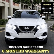 Nissan Qashqai J11 New Version 6500k White LED Headlight / Fog Light Bulb Error Free - 9005 9006 H7 