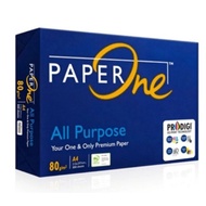 PAPER ONE ALL PURPOSE COPY PAPER 80GSM A4 500S