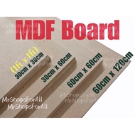 HOT DEAL!!! MDF Board (1ft x 1ft) 18mm Thickness Board Customizing to sizes