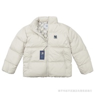 MLB Down Jacket Printed Back Large Label Short Style 2025 Winter Men Women Jacket