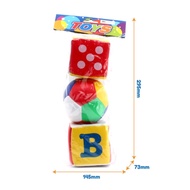 Kids soft toys dice dadu Soft Soccer Ball Children big size soft dice toys