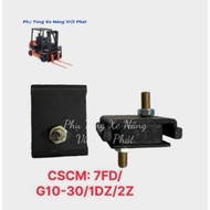 Forklift Spare Parts - Toyota Forklift Tripod Rubber: 7FD/G10-30