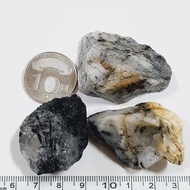 含電器石石英岩 隨機出貨一入 原礦 原石 石頭 岩石 地質 教學 J926S 標本 收藏 小礦標 礦石標本12 252
