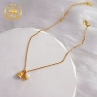 Lily of The Valley 18K Gold Women's Anklet