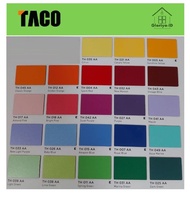 TACO HPL-SOLID COLOR-AA/TACO HPL KUNING-ORANGE-MERAH-UNGU-BIRU-HIJAU