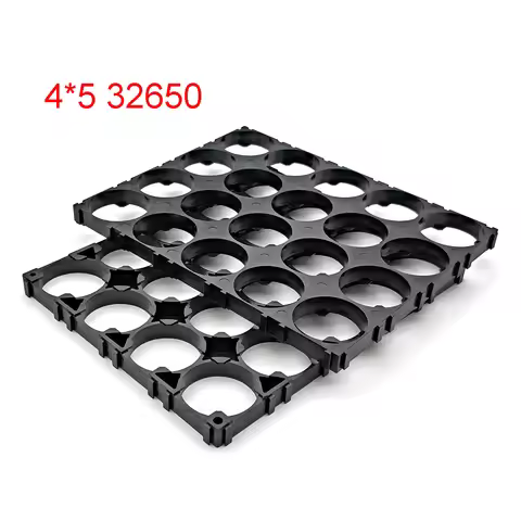 32650 32700 32900 Battery Case Holder Bracket Cell Safety Anti Vibration Plastic Brackets Batteries 