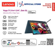 LENOVO YOGA 7 2-IN-1 14IML9 83DJ00JPMJ 14" OLED TOUCH LAPTOP ( CU5-125H 16GD5 512SSD / WIN11 / OFFIC