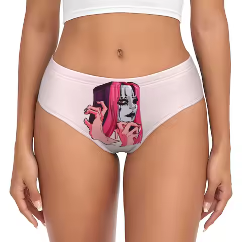 Custom Joey Jordison S-slipknots Brief Panties Women's Breathable Heavy Metal Underwear