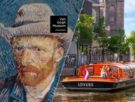 Van Gogh Museum + 1-Hour Canal Cruise