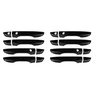 8X Car Smart Door Handle Cover Sticker Frame For Honda Civic 10Th 2016-2021 FC1 FK7 FK8 Accessories