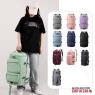 Travel Bag Backpack Waterproof Beg Luggage Bag Sport Gym Bag Women Backpack Hand Carry Duffel Beg Be