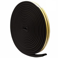 10m D/E/P/I Self Adhesive Anti Collision Tape Window Door Seal Strip Foam Brush Draught Excluder Dus